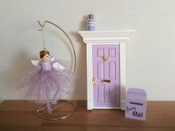 Mauve Fairy Kisses ornament